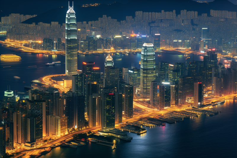 香港灯红酒绿的美丽景色夜景,高清,摄影图,摄影图片,图片大全,摄影图免费下载